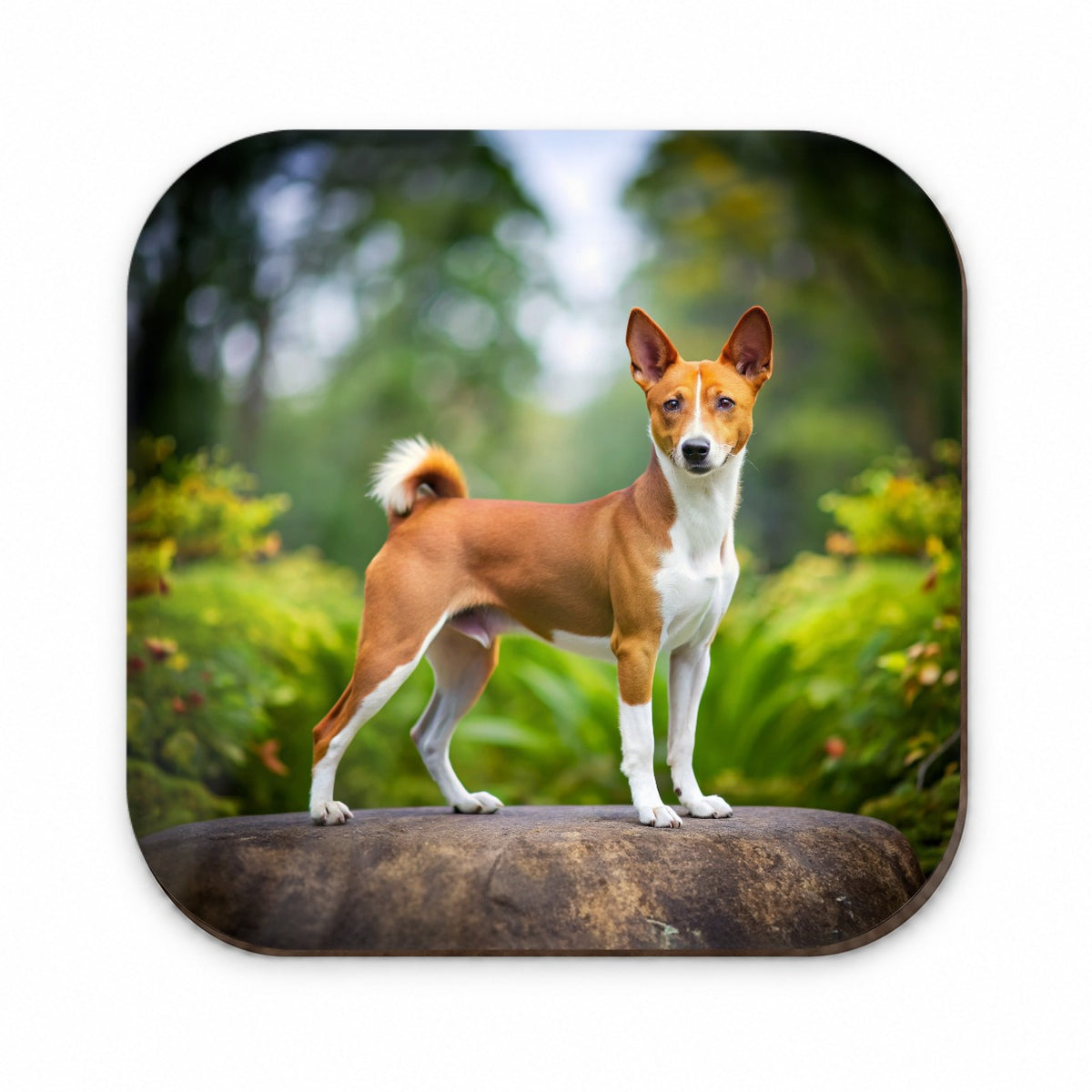 Basenji Dog Photo Fridge Magnet