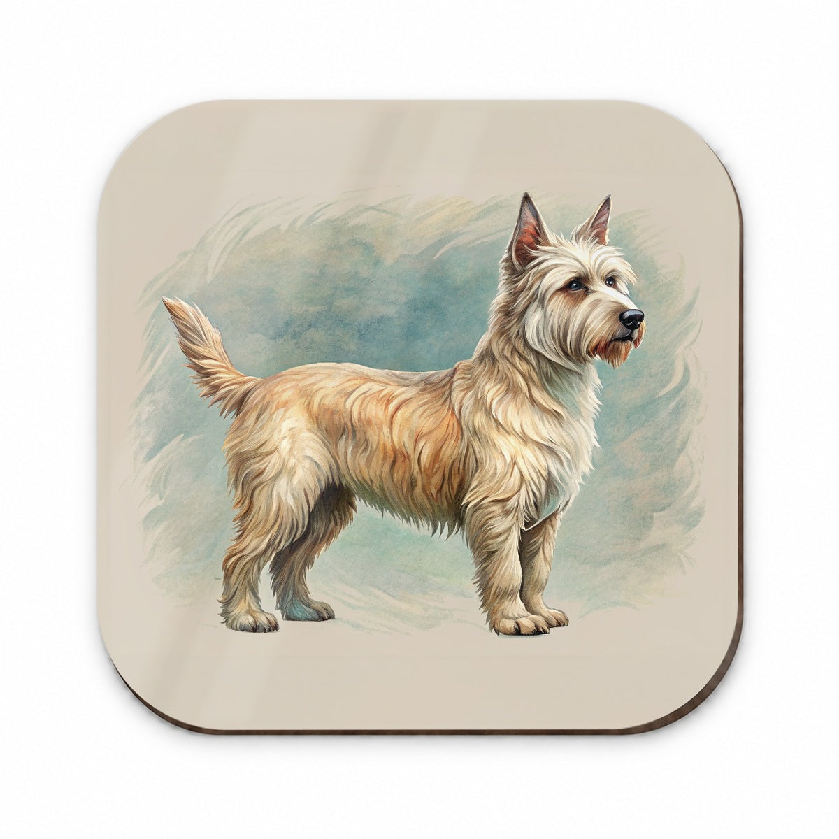 Berger Picard Dog Art Nouveau Fridge Magnet