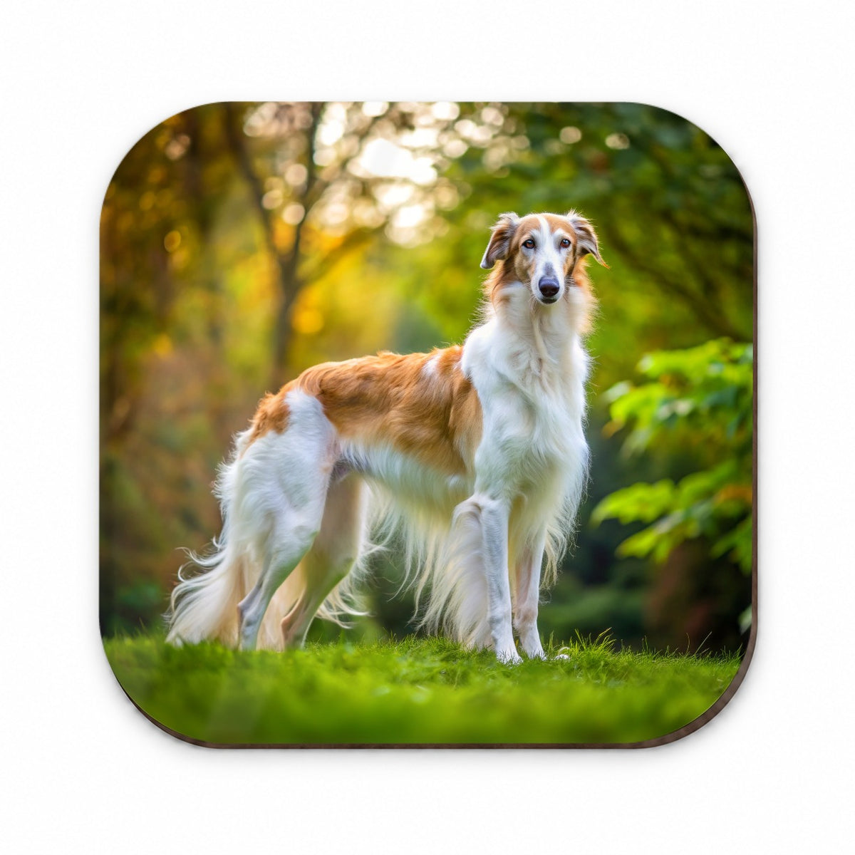 Borzoi Dog Photo Fridge Magnet