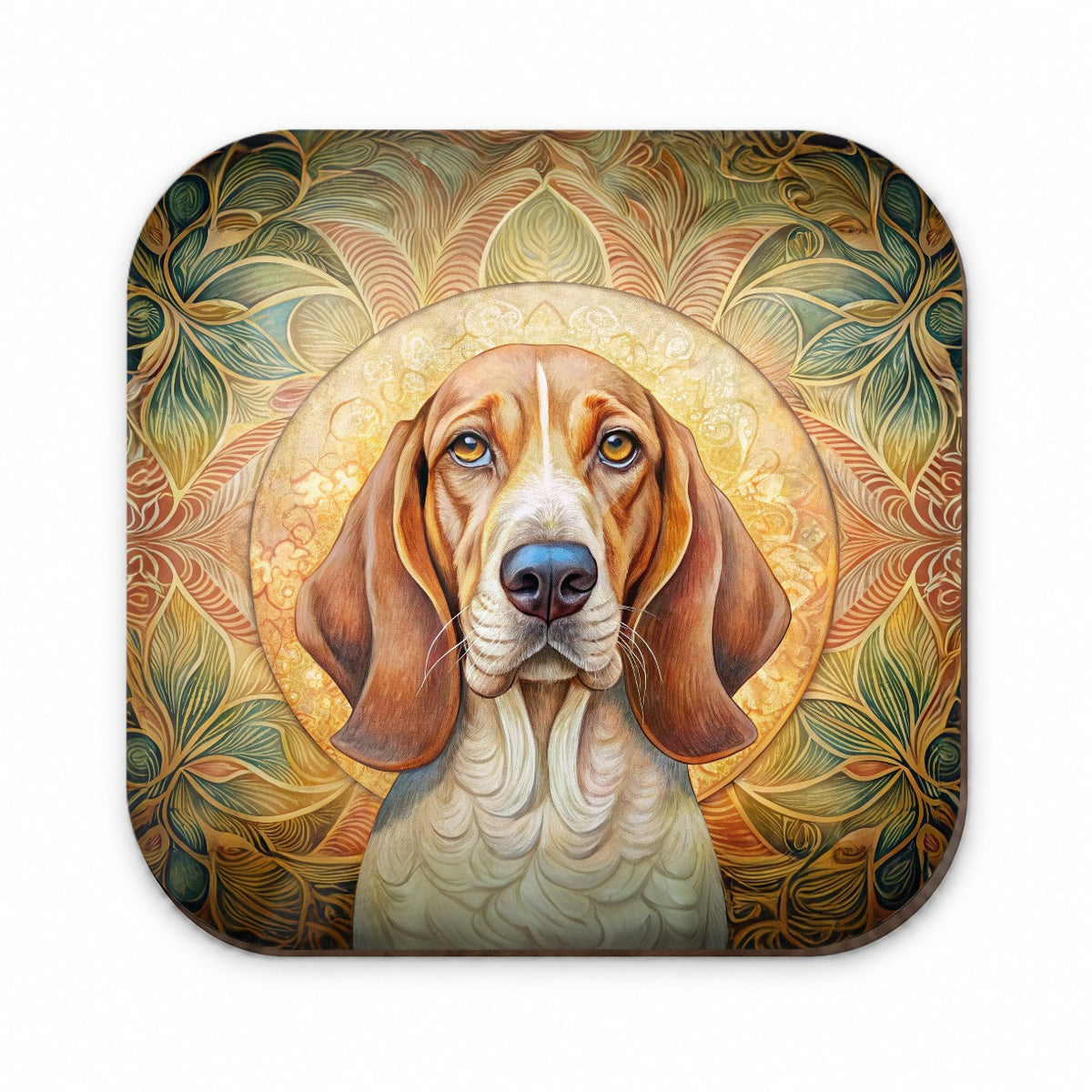 Bracco Italiano Dog Art Nouveau Fridge Magnet