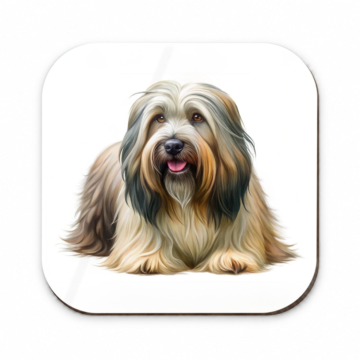 Briard Dog Illustration Fridge Magnet