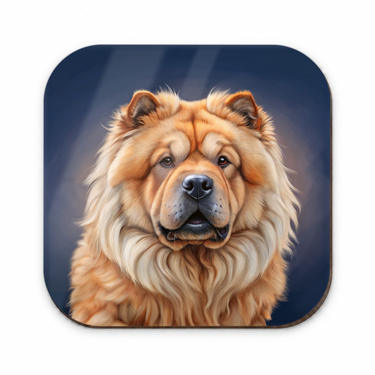 Chow Chow Dog Illustration Fridge Magnet