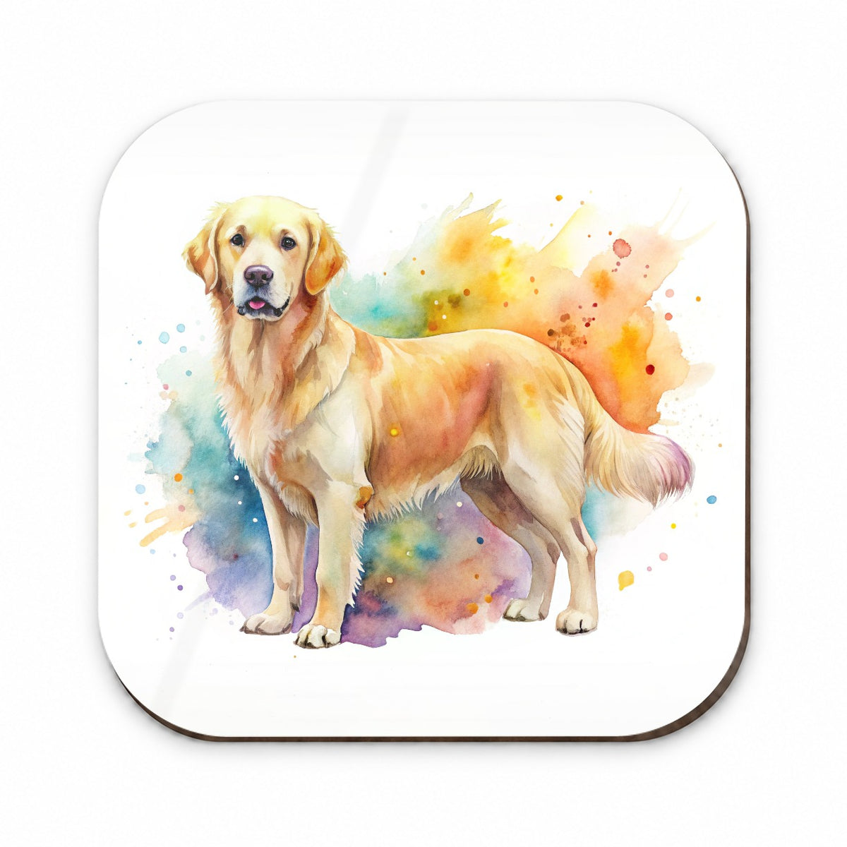 Goldador Dog Watercolor Style Fridge Magnet