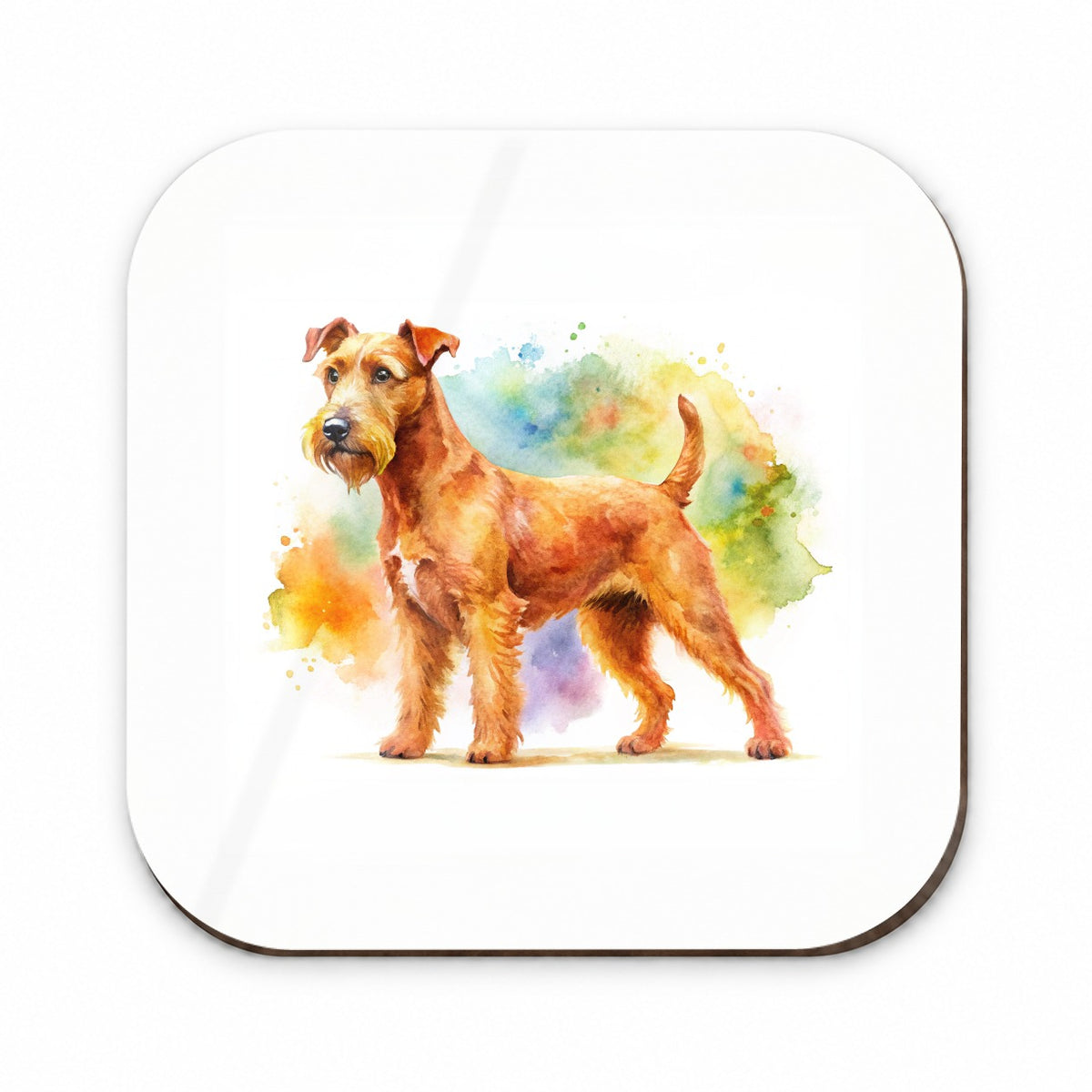 Irish Terrier Dog Watercolor Style Fridge Magnet