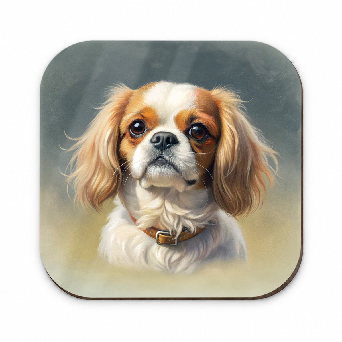 Japanese Chin Dog Illustration Fridge Magnet