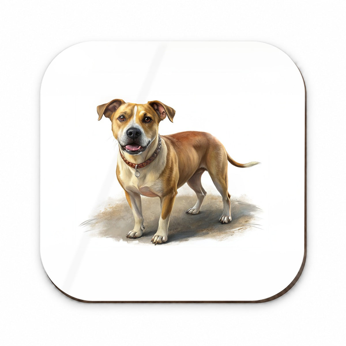 Labrabull Dog Illustration Fridge Magnet