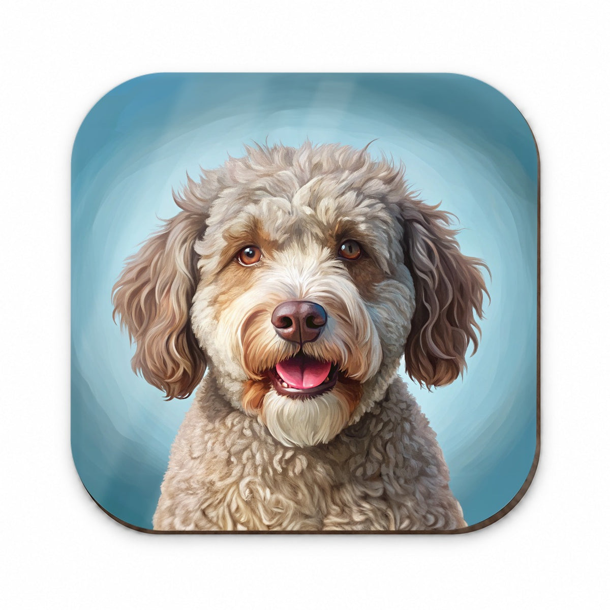 Lagotto Romagnolo Dog Illustration Fridge Magnet