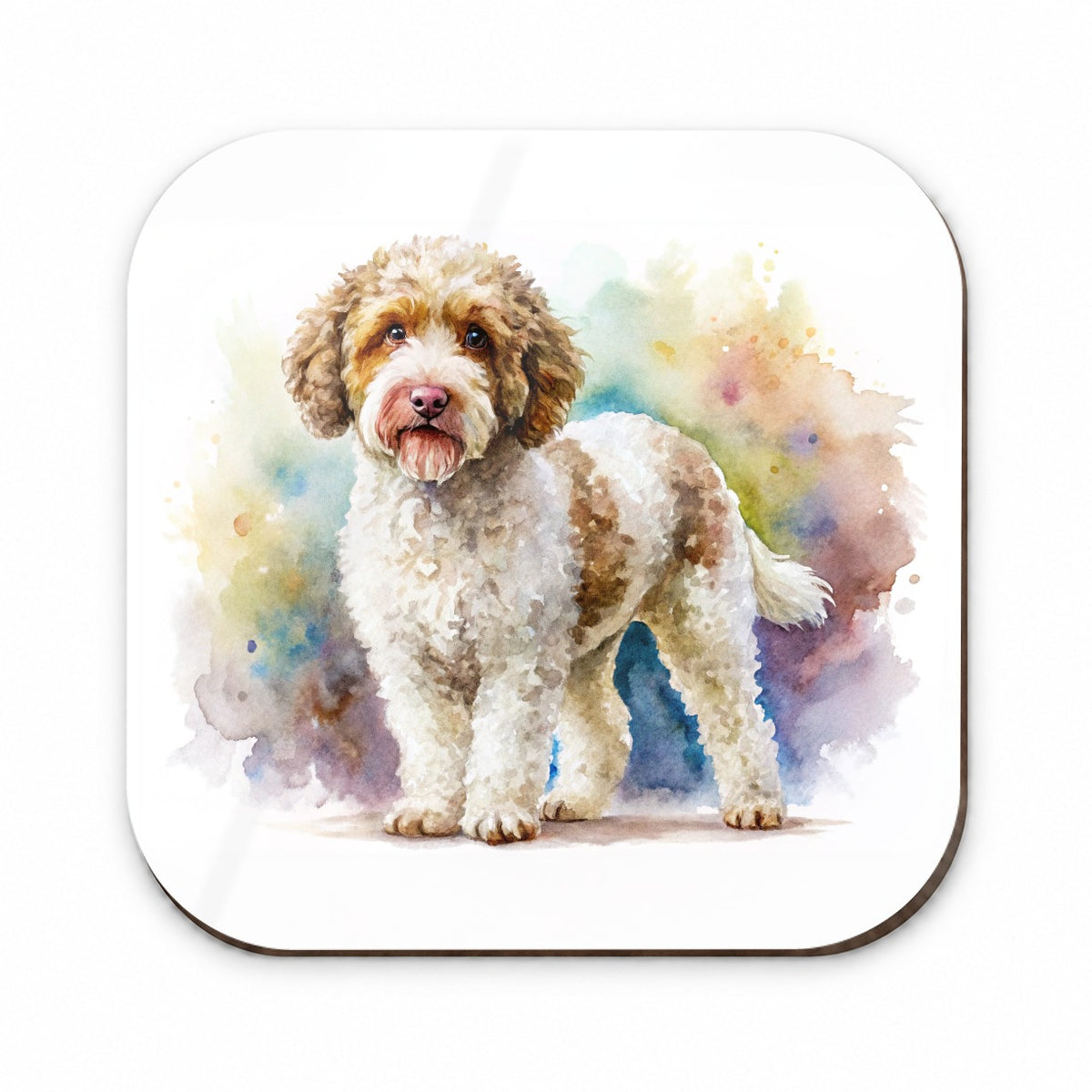 Lagotto Romagnolo Dog Watercolor Style Fridge Magnet