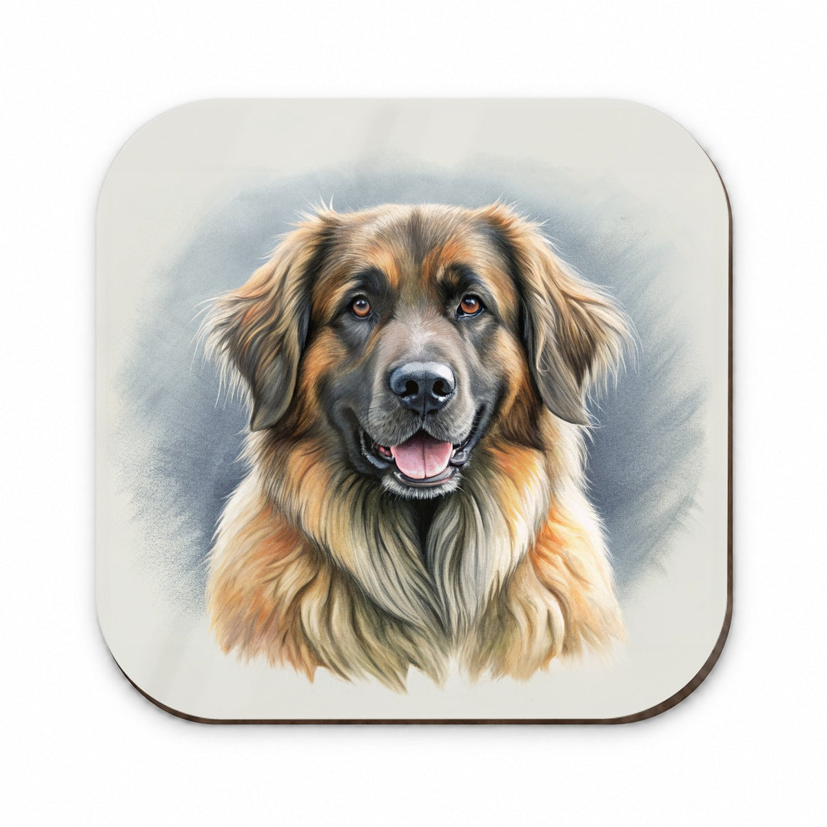 Leonberger Dog Illustration Fridge Magnet