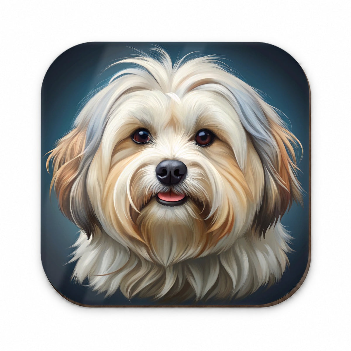 Lhasa Apso Dog Illustration Fridge Magnet