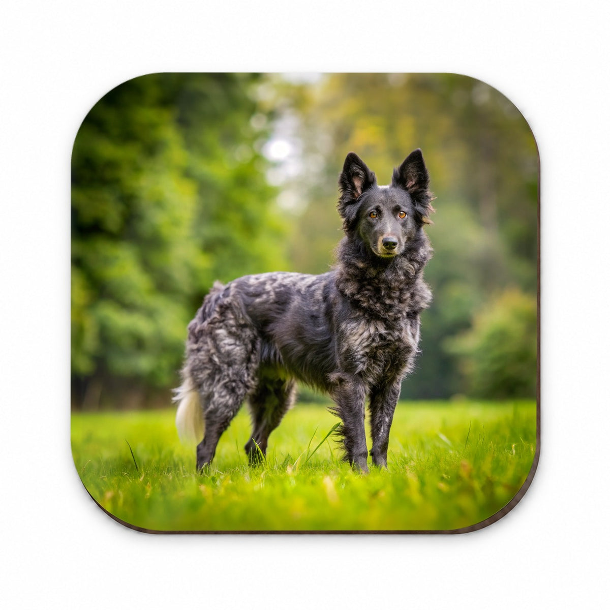 Mudi Dog Photo Fridge Magnet