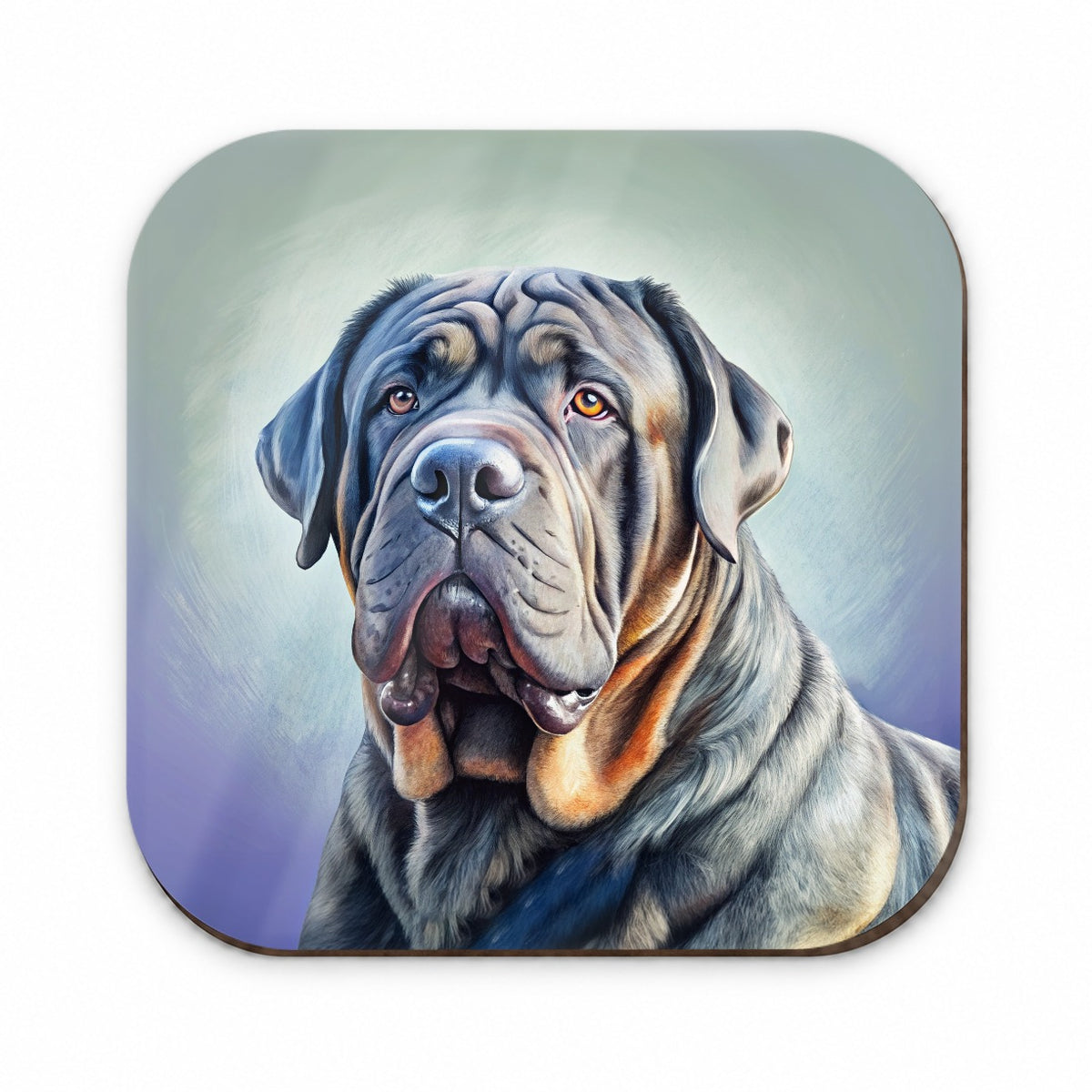 Neapolitan Mastiff Dog Illustration Fridge Magnet