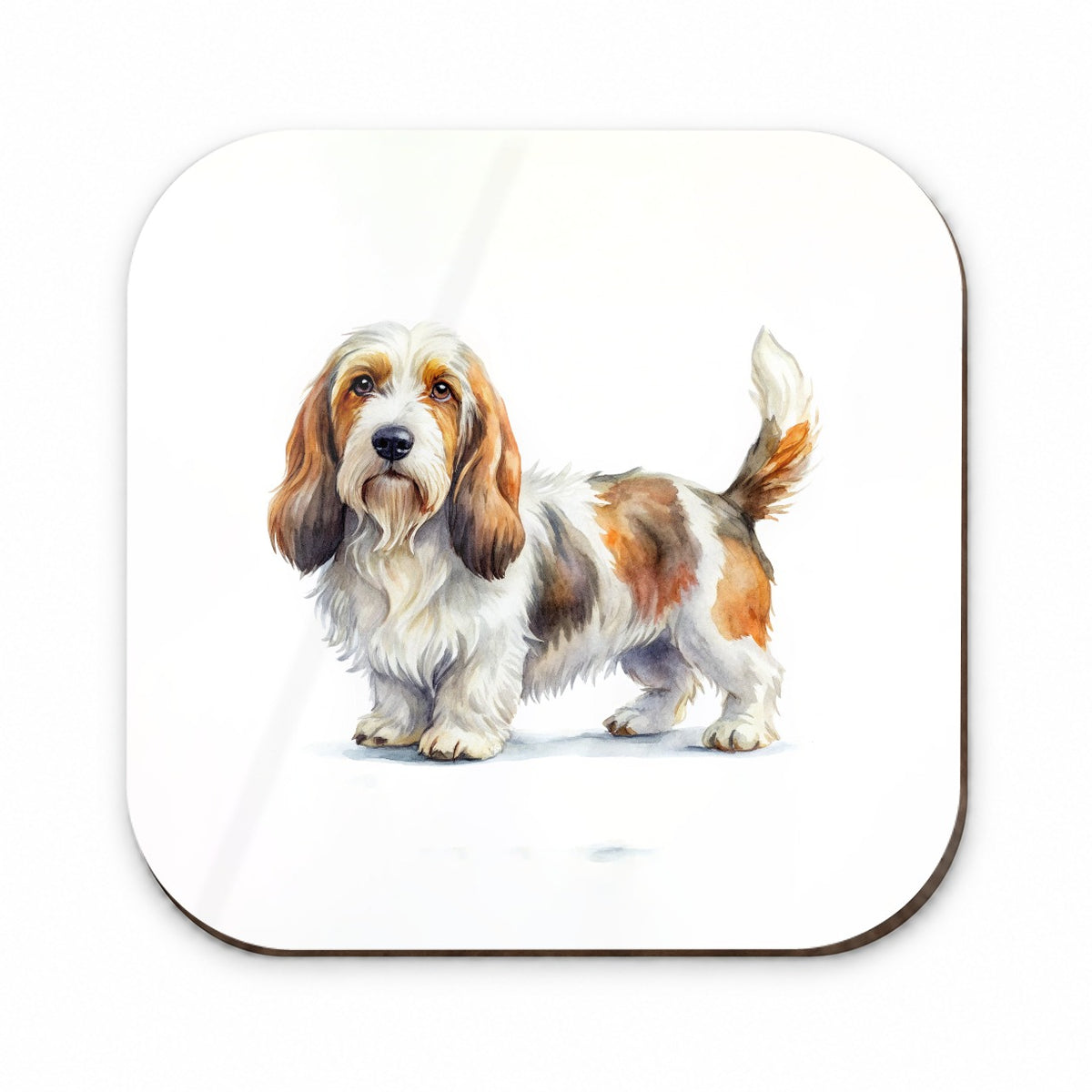 Petit Basset Griffon Vendeen Dog Watercolor Style Fridge Magnet