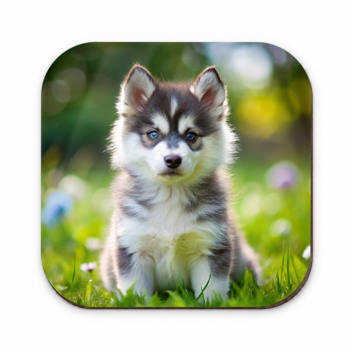 Pomsky Dog Puppy Photo Fridge Magnet