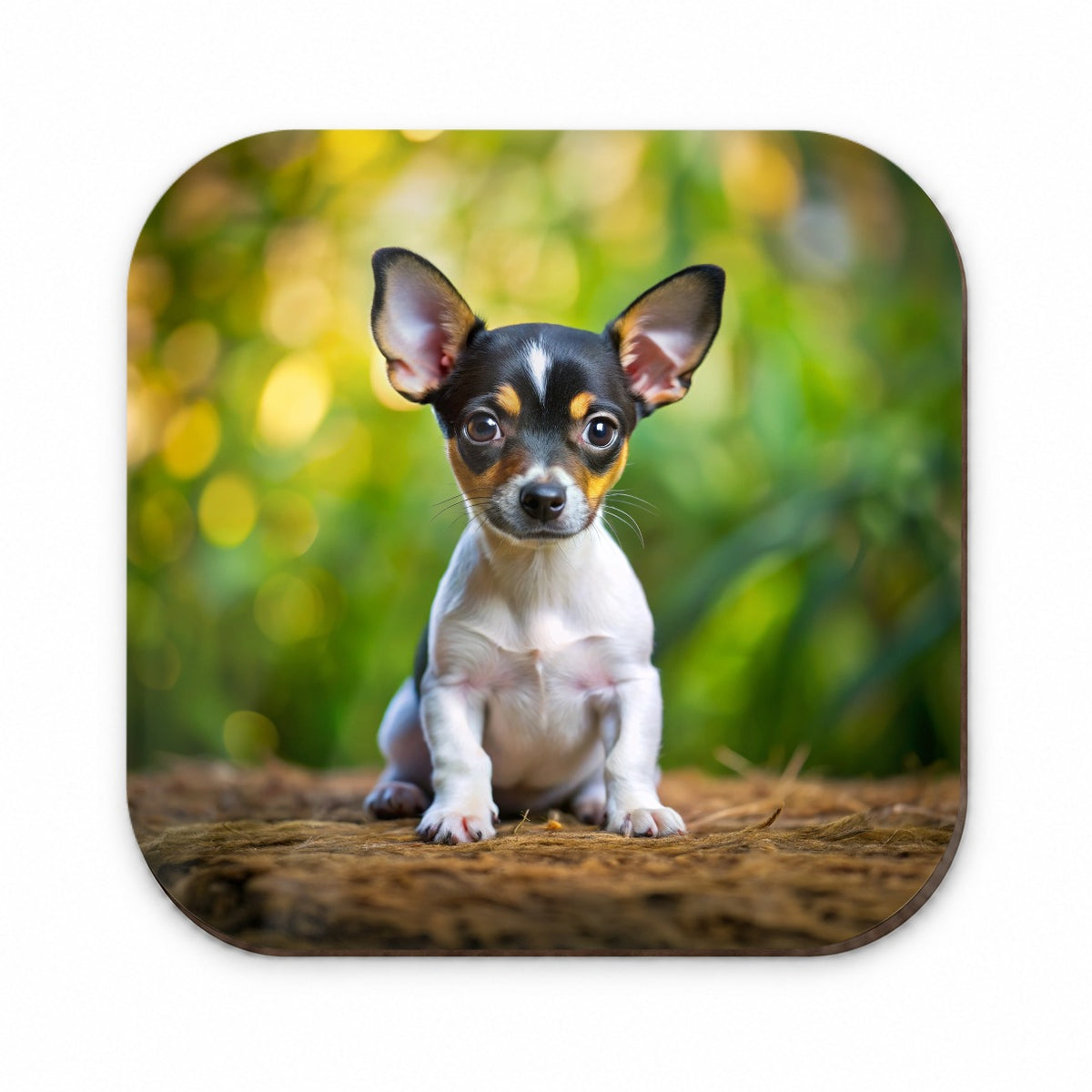 Rat Terrier Dog Puppy Photo Fridge Magnet