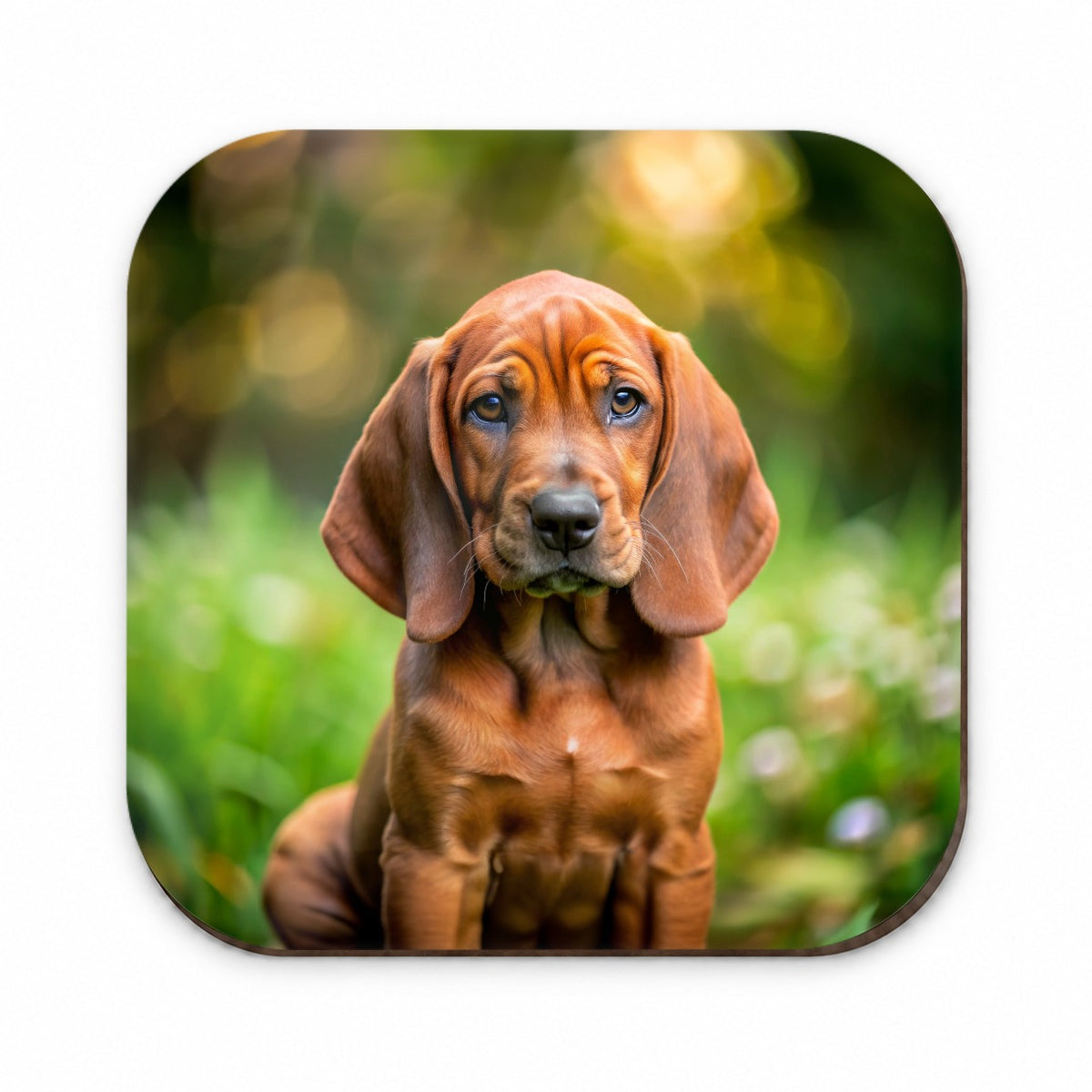 Redbone Coonhound Dog Puppy Photo Fridge Magnet
