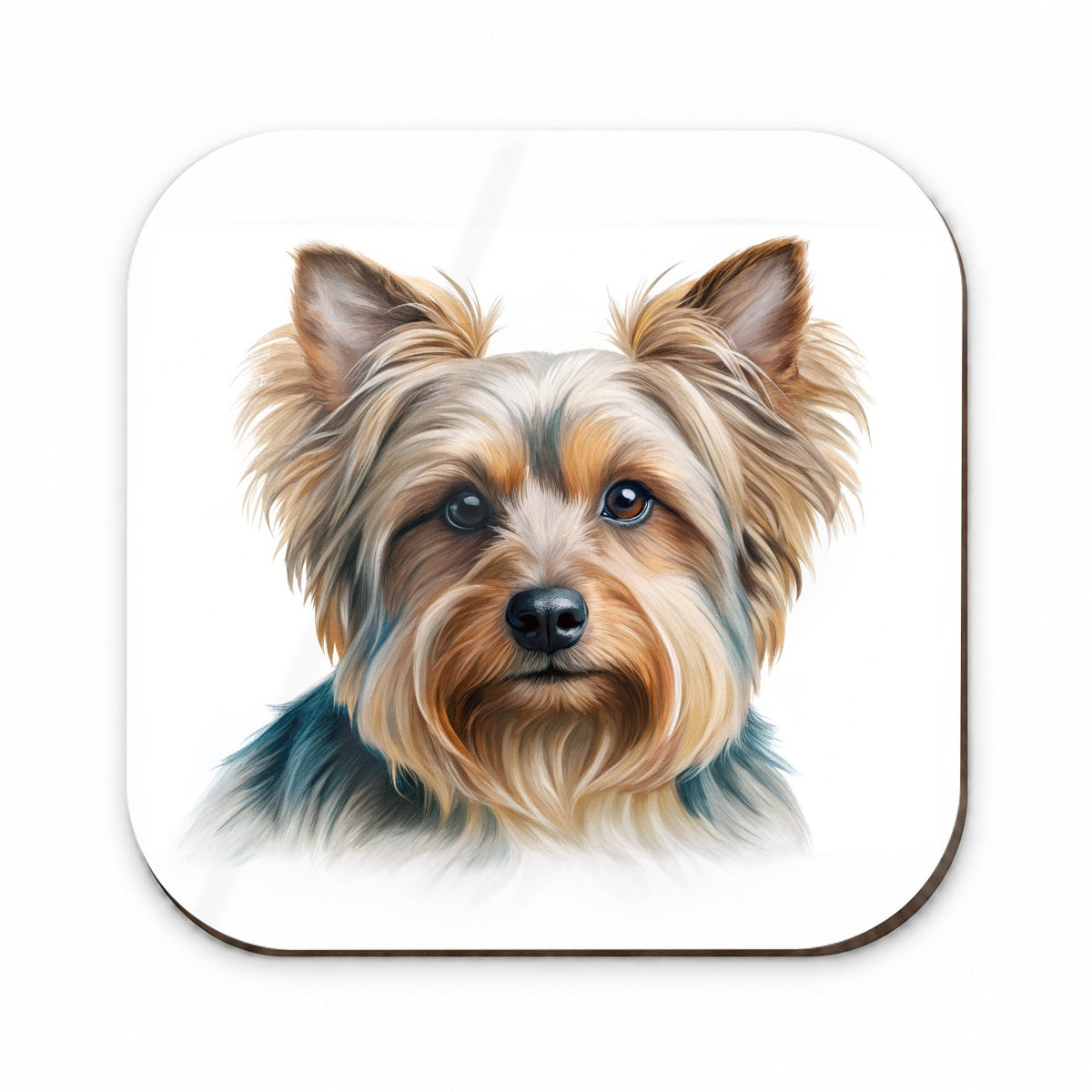 Silky Terrier Dog Illustration Fridge Magnet