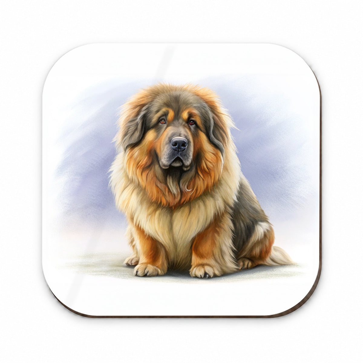 Tibetan Mastiff Dog Illustration Fridge Magnet