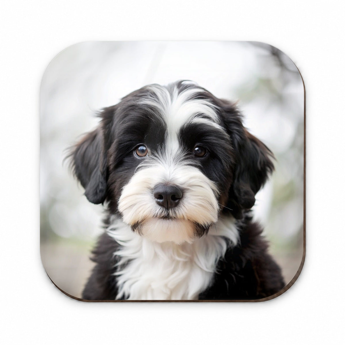 Tibetan Terrier Dog Puppy Photo Fridge Magnet