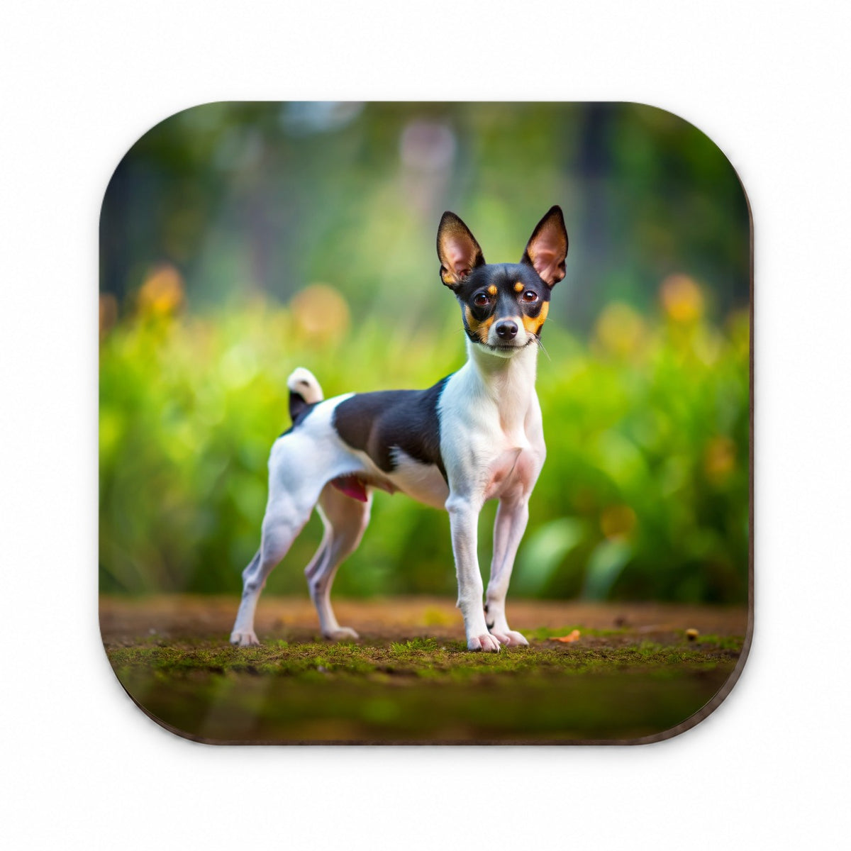 Toy Fox Terrier Dog Photo Fridge Magnet