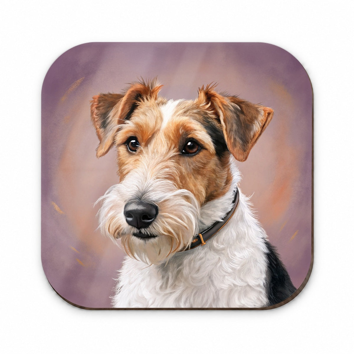Wire Fox Terrier Dog Illustration Fridge Magnet