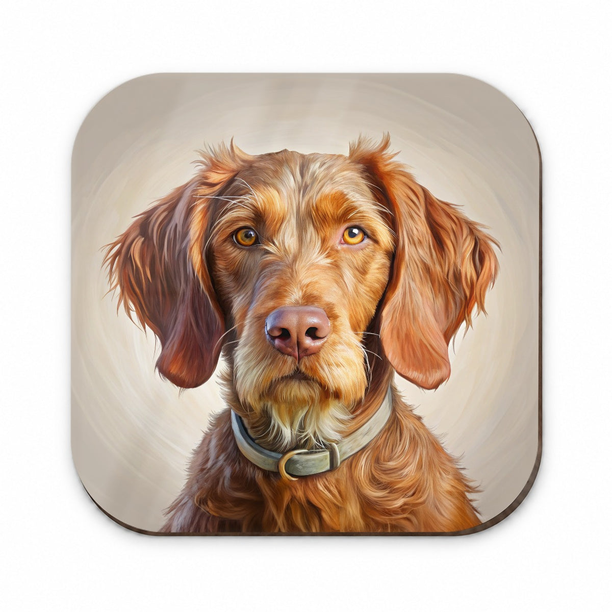 Wirehaired Vizsla Dog Illustration Fridge Magnet