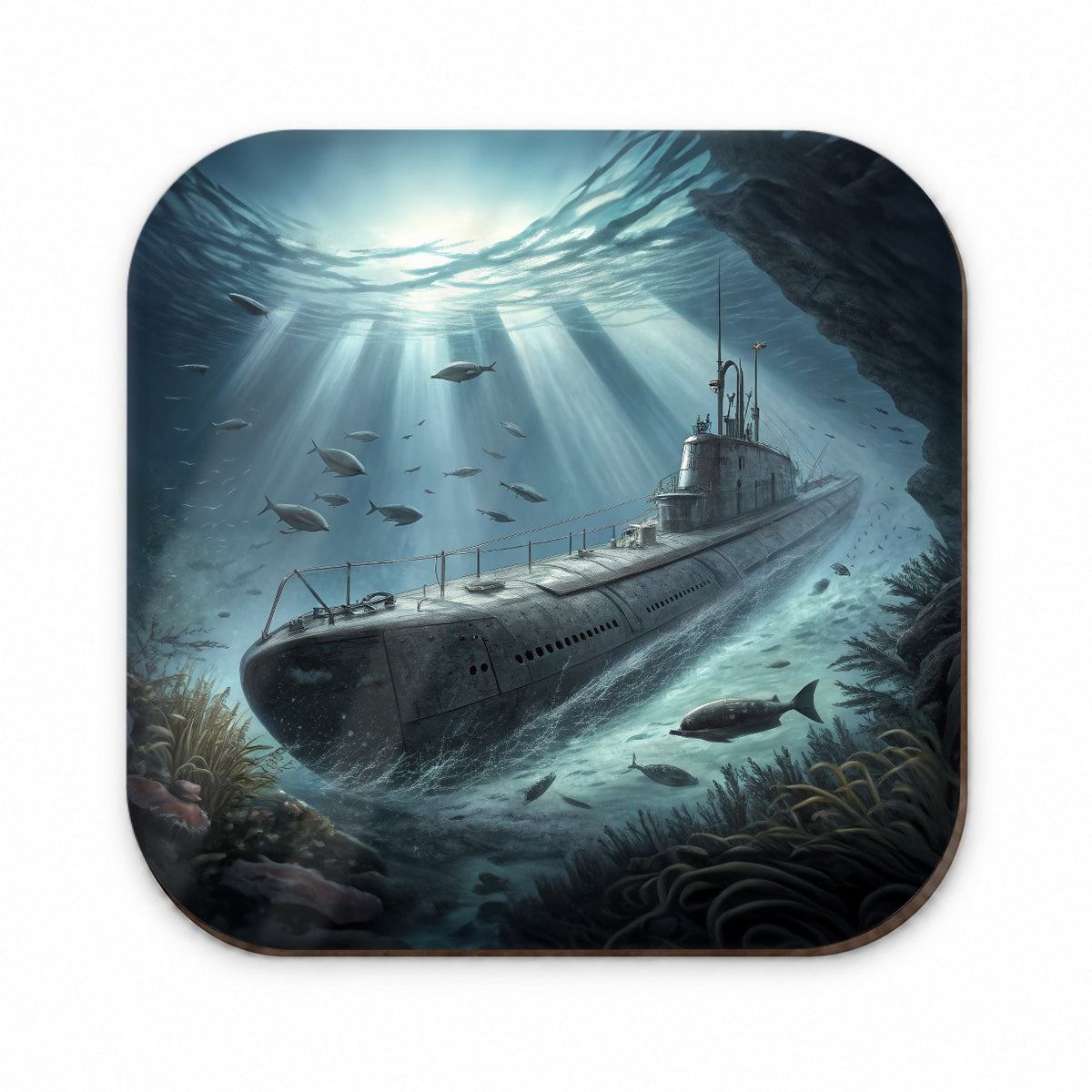 WWII German U-Boat Submarine Fridge Magnet