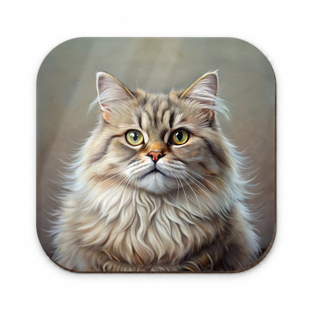British Longhair Cat Illustration Fridge Magnet