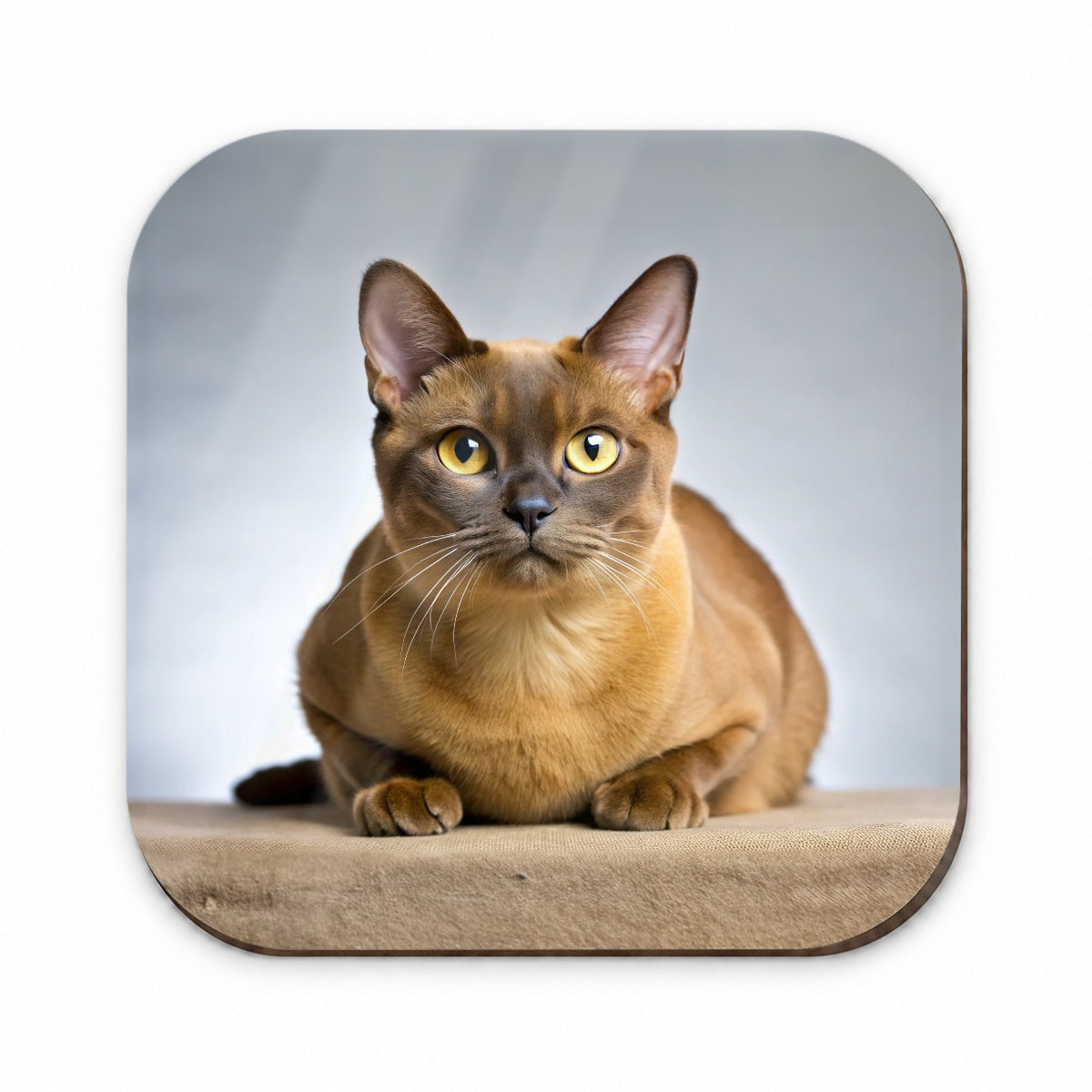 Burmese Cat Photo Fridge Magnet