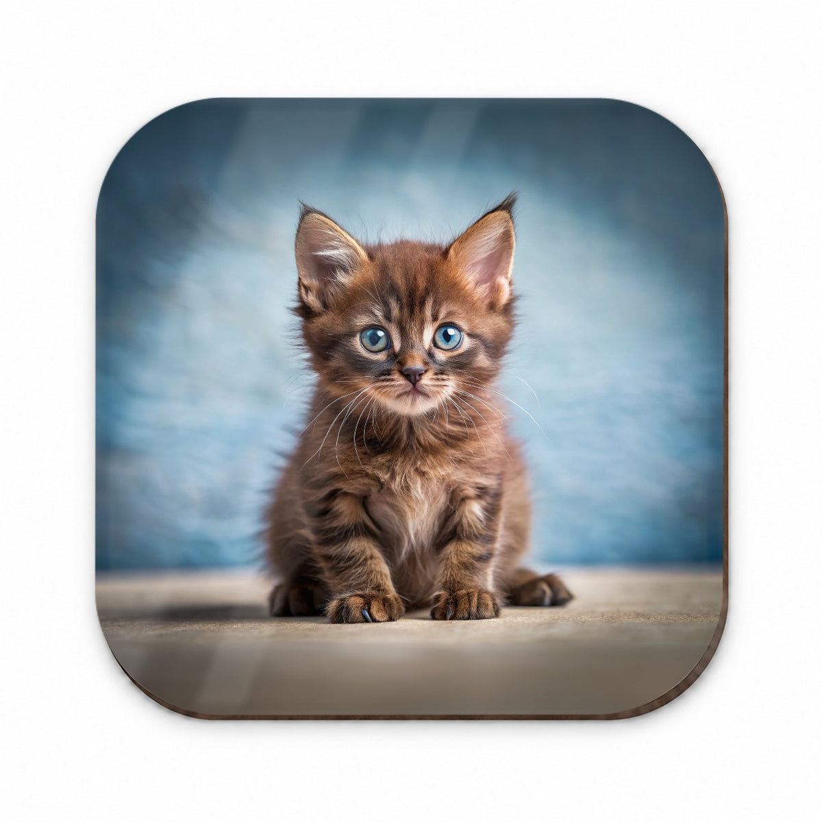 Havana Brown Cat Kitten Photo Fridge Magnet