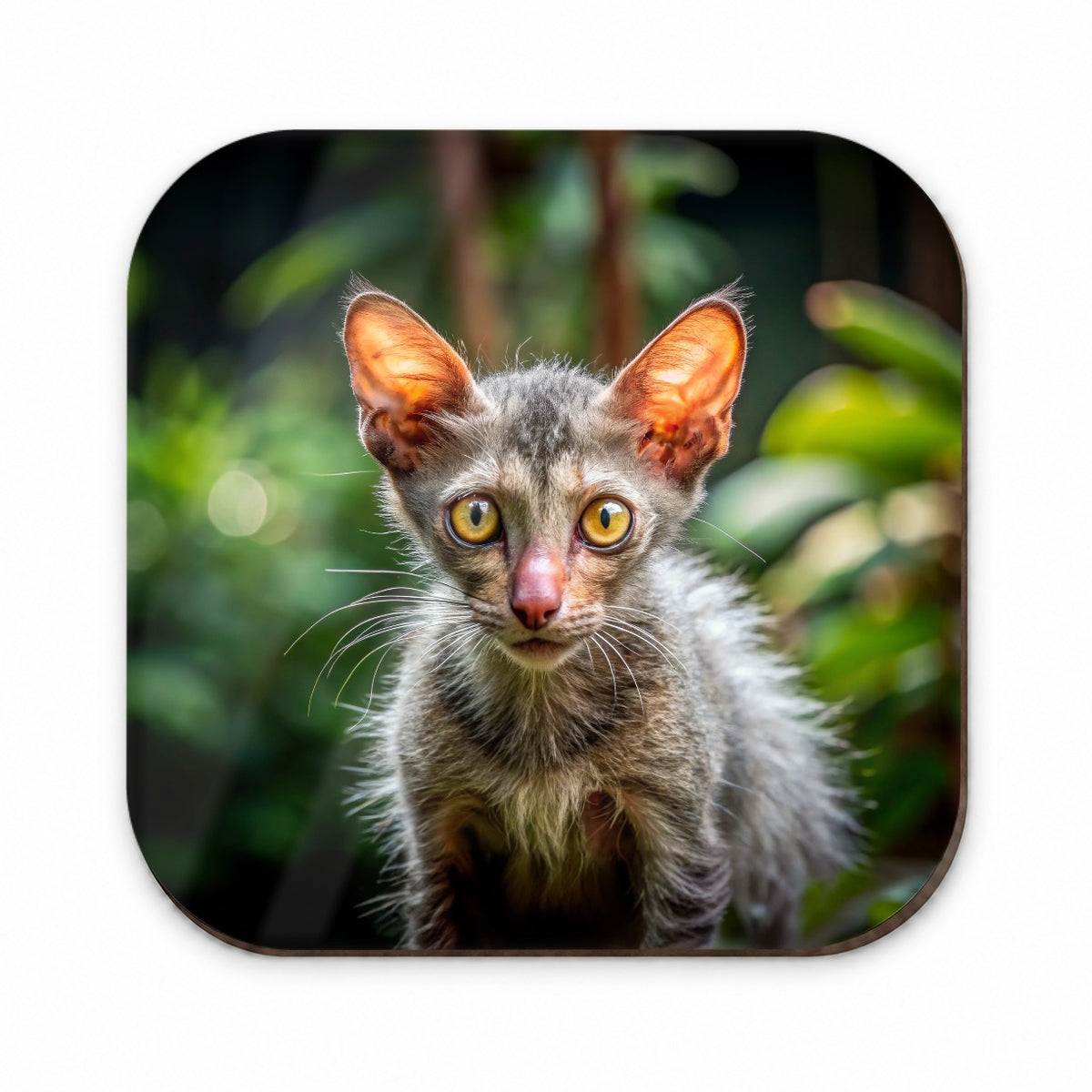 Lykoi Wolf Cat Photo Fridge Magnet