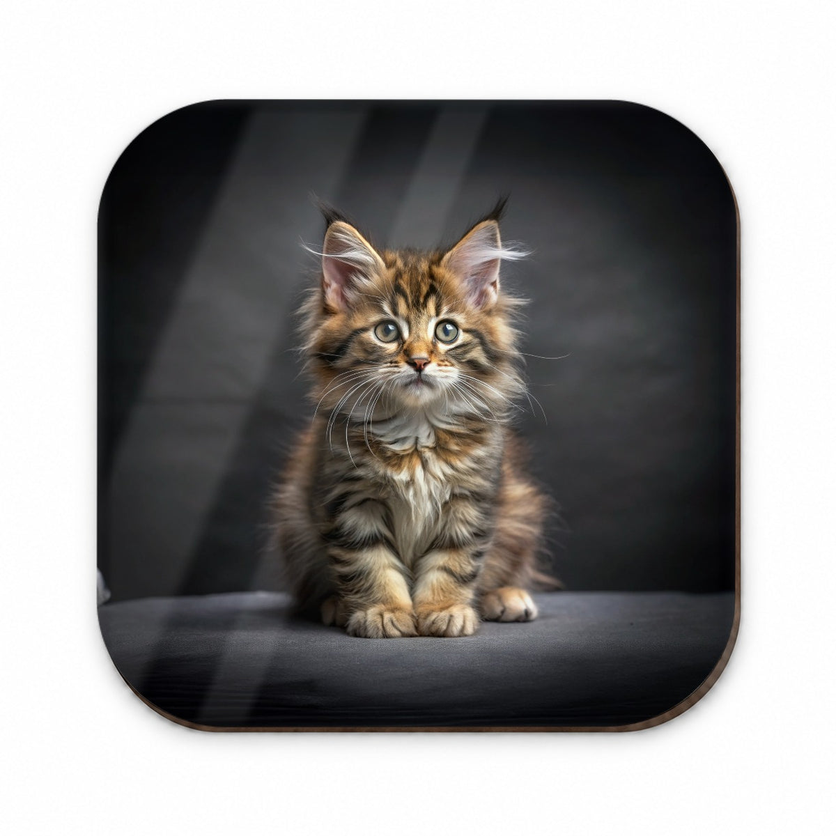 Maine Coon Cat Kitten Photo Fridge Magnet