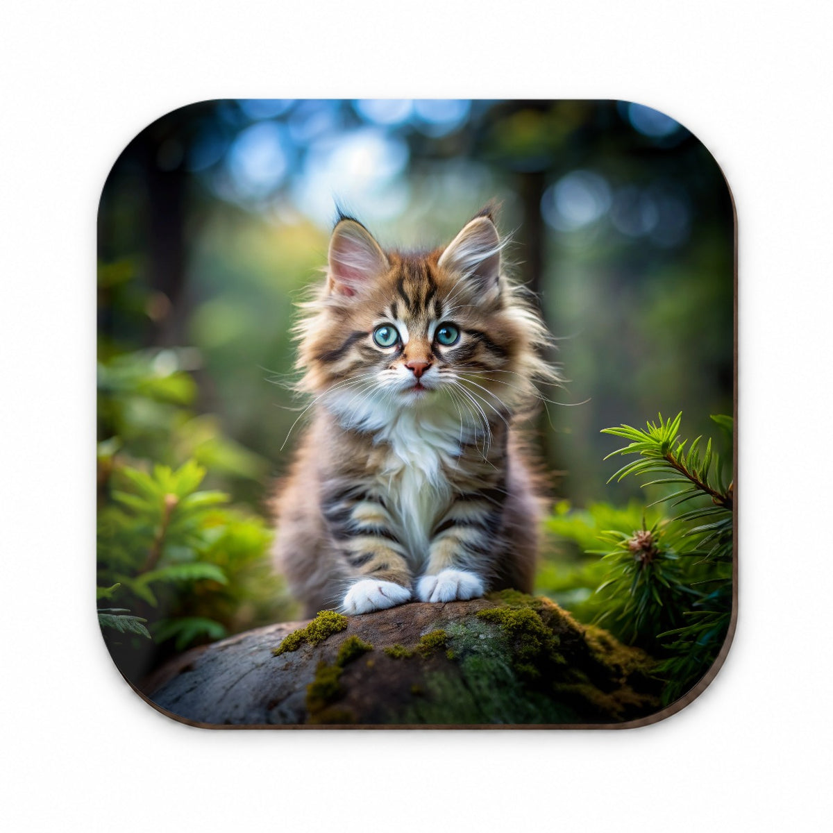 Norwegian Forest Cat Kitten Photo Fridge Magnet