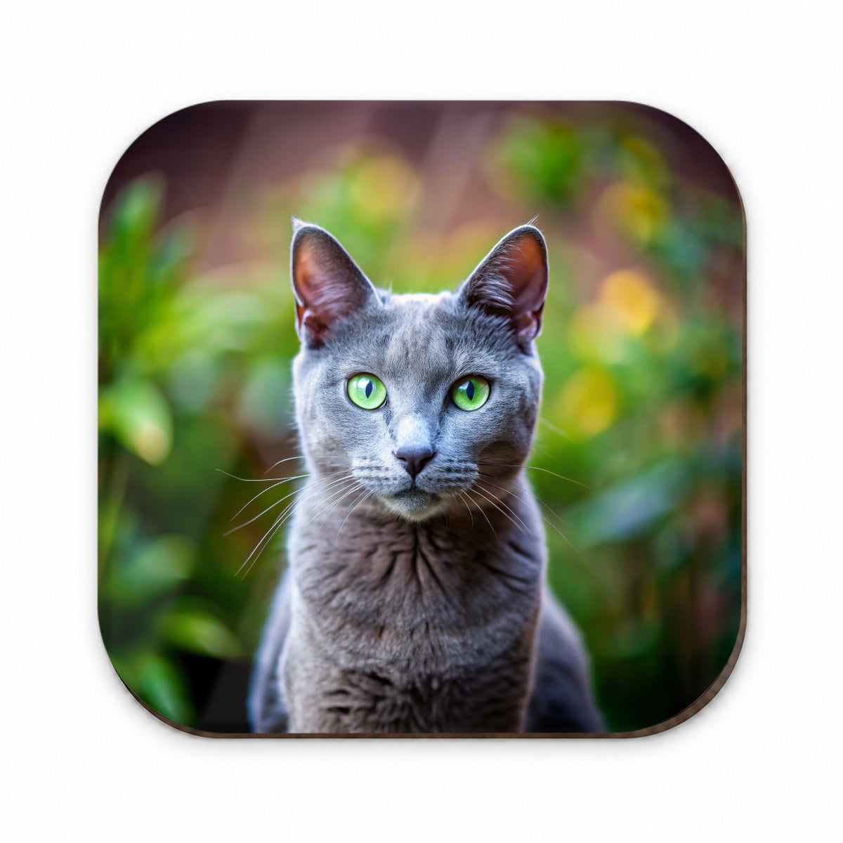 Russian Blue Cat Photo Fridge Magnet