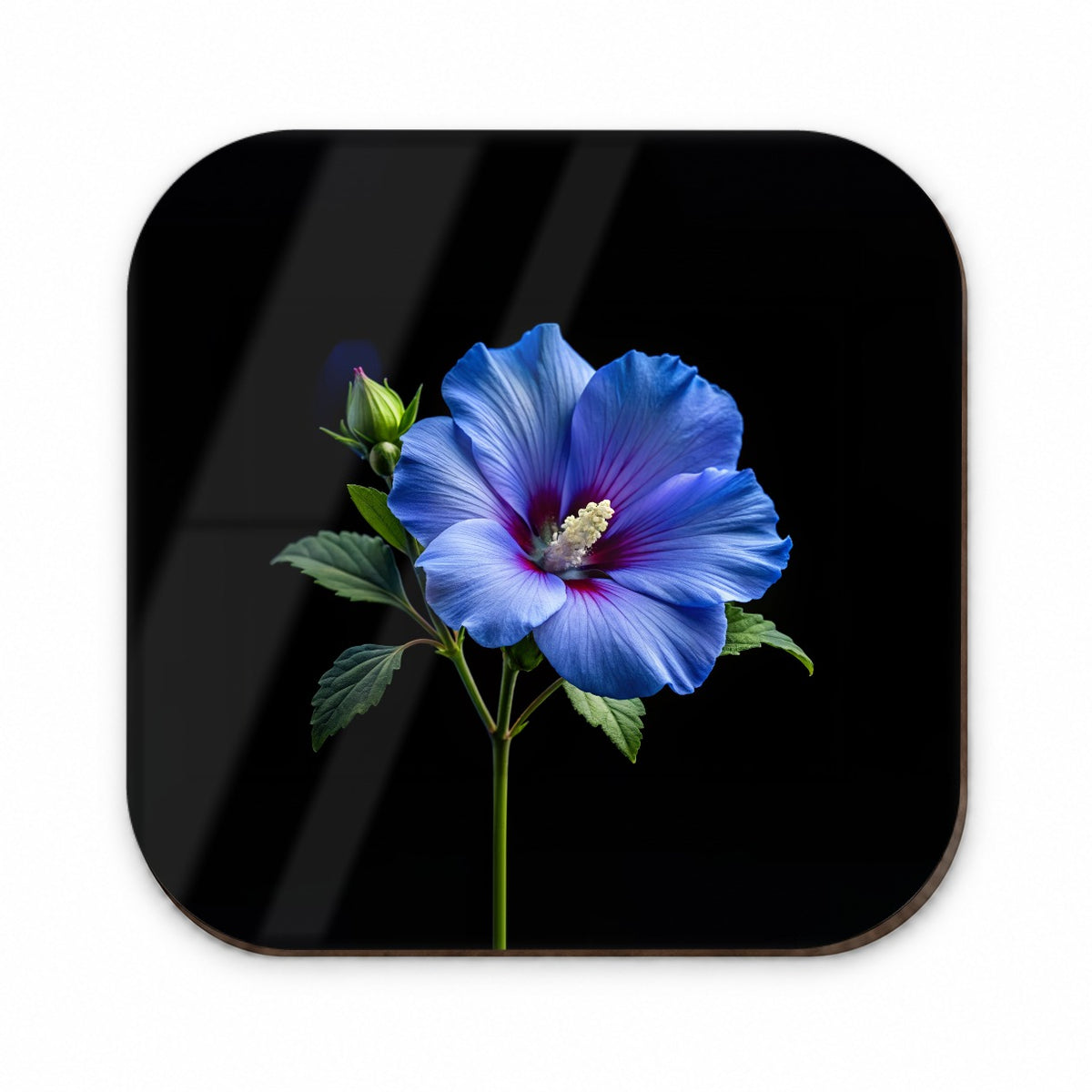 Blue Rose Of Sharon Flower Photo Fridge Magnet