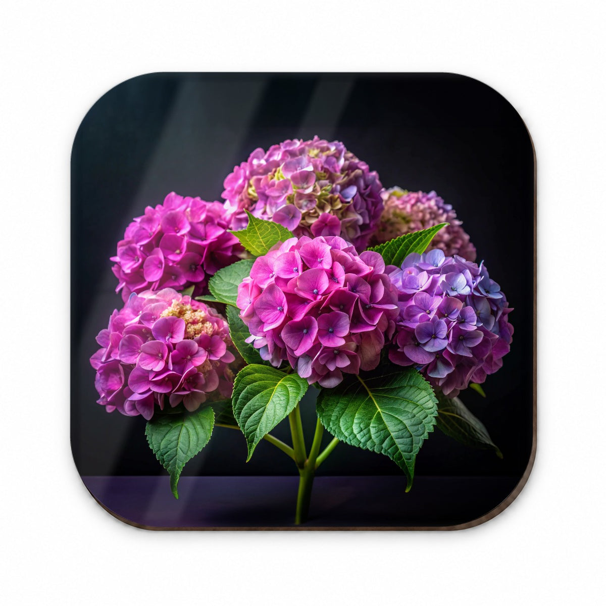 Hydrangea Flowers Photo Fridge Magnet