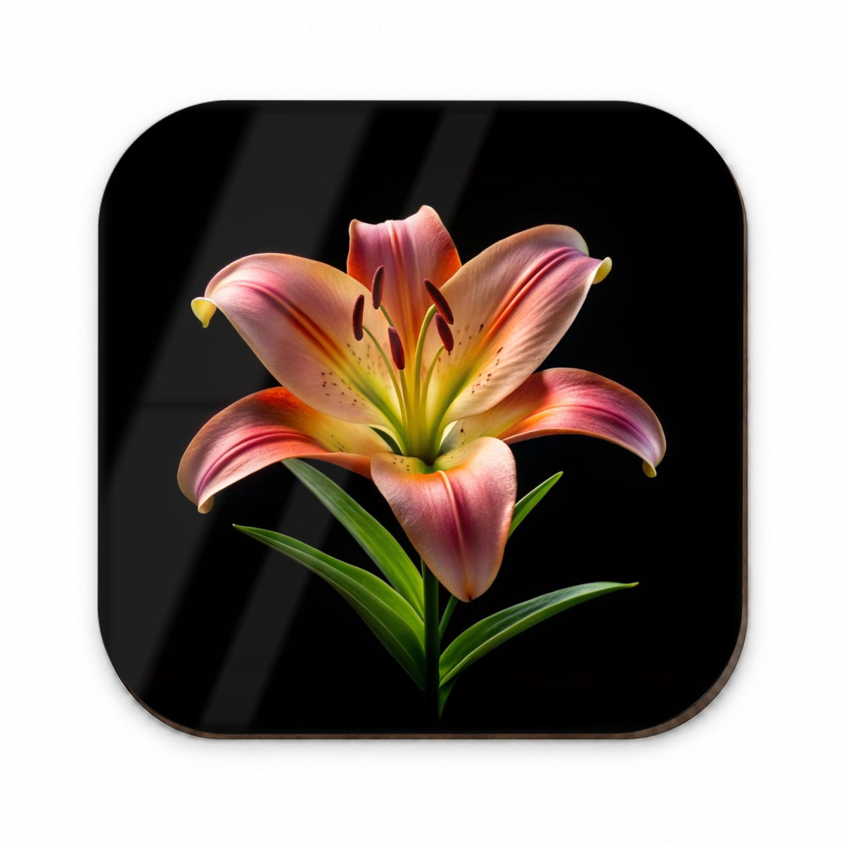 Lily Flower Photo Fridge Magnet