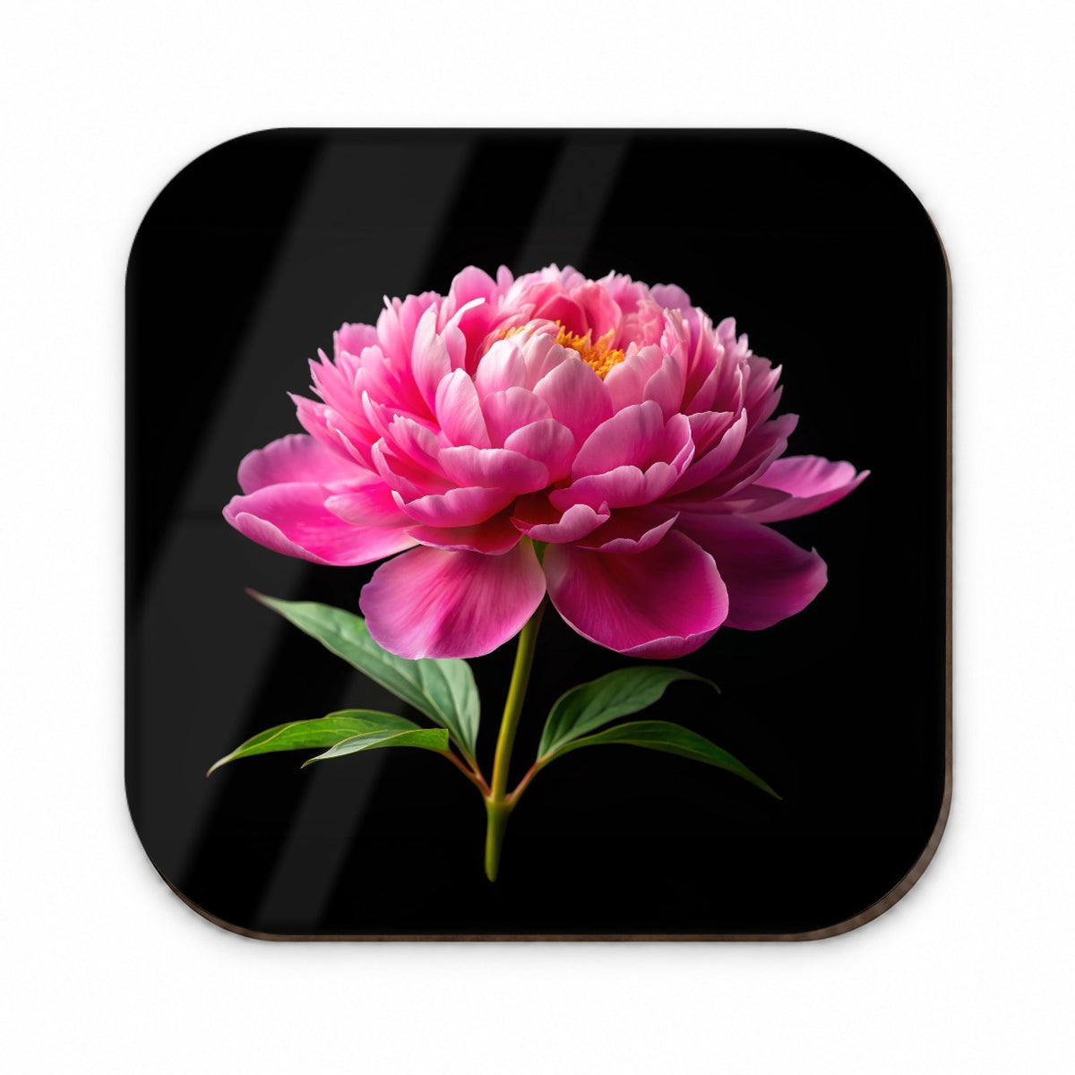 Peony Flower Photo Fridge Magnet