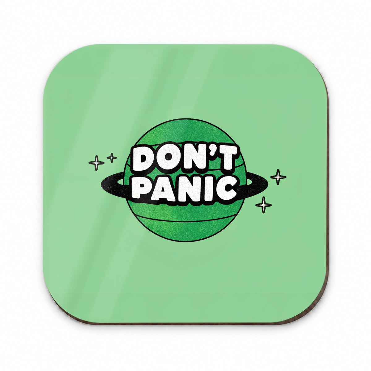 Don't Panic Funny Saying With Planet Fridge Magnet
