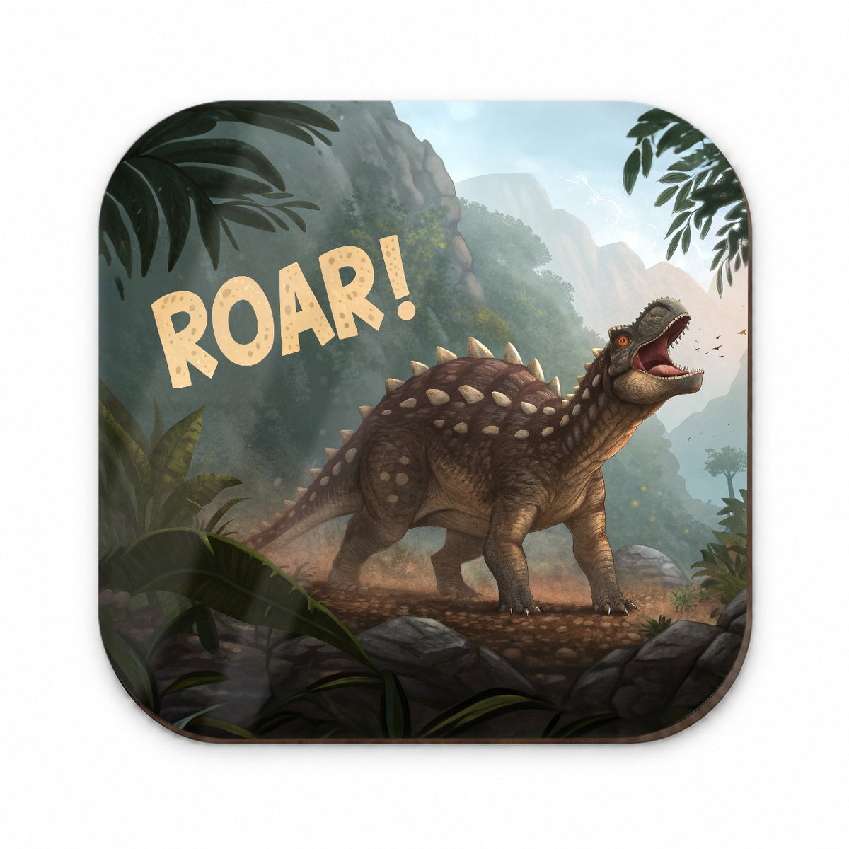 Ankylosaurus Roar Dinosaur Fridge Magnet