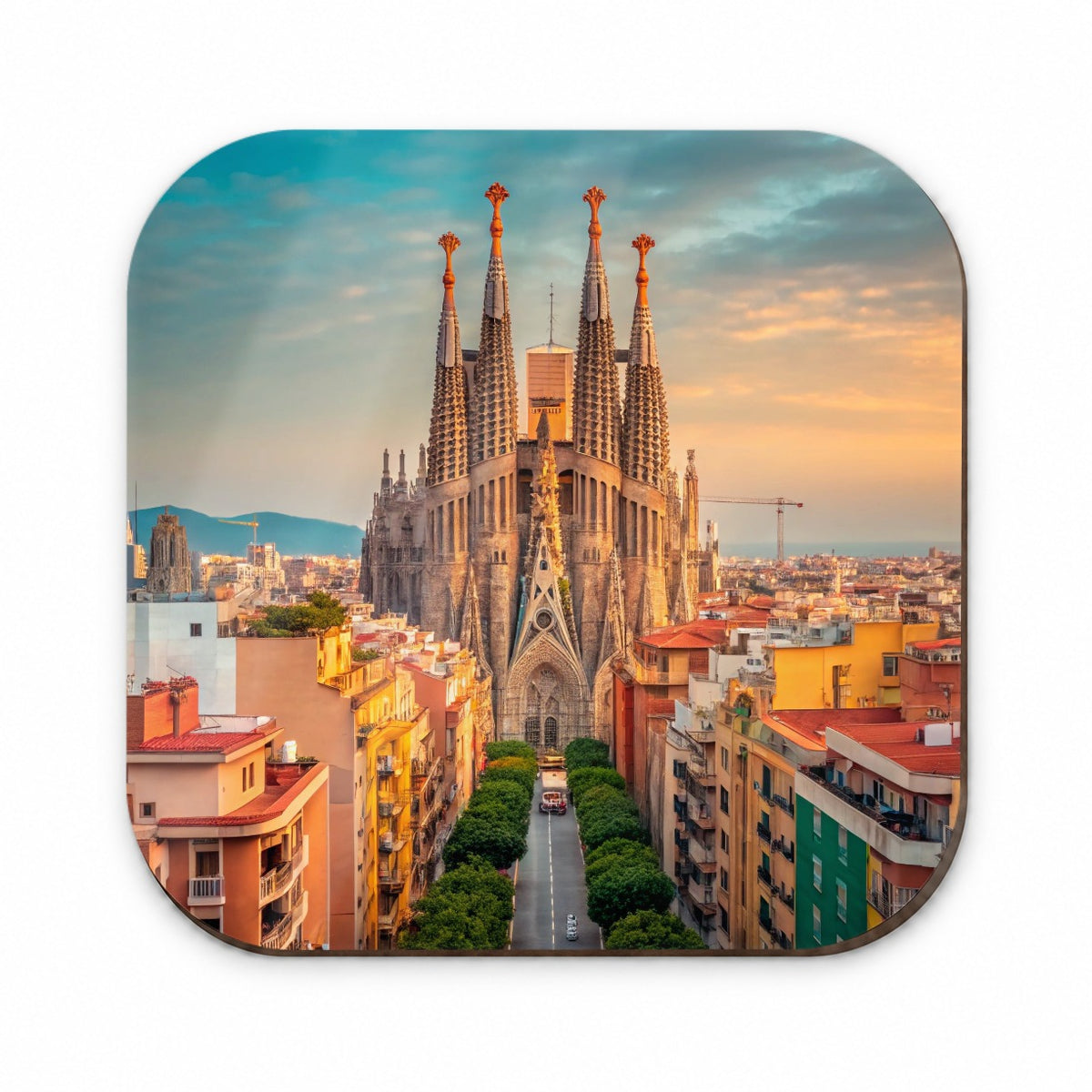 Barcelona Spain Beautiful Fridge Magnet