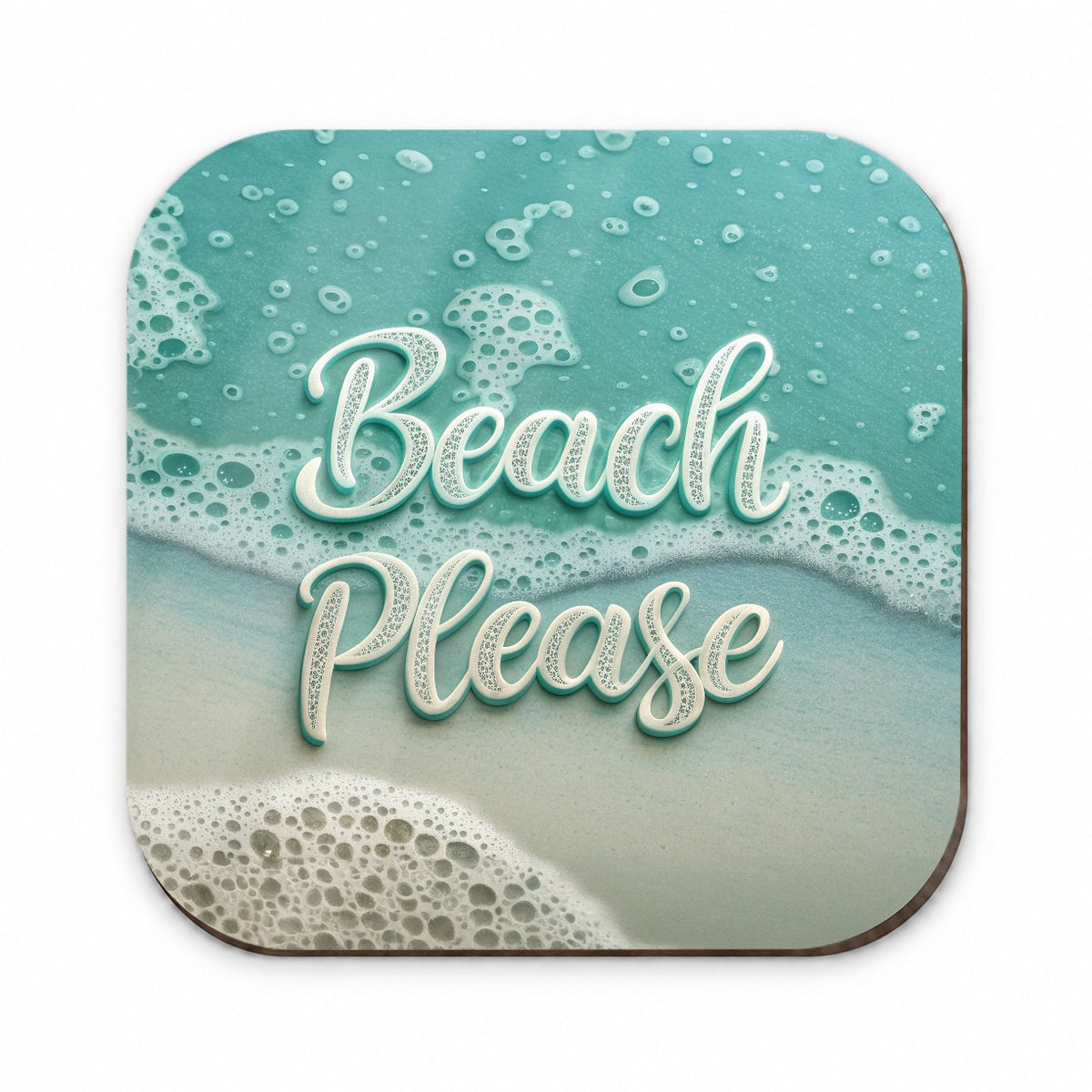 Beach Please Sea Foam Ocean Fridge Magnet