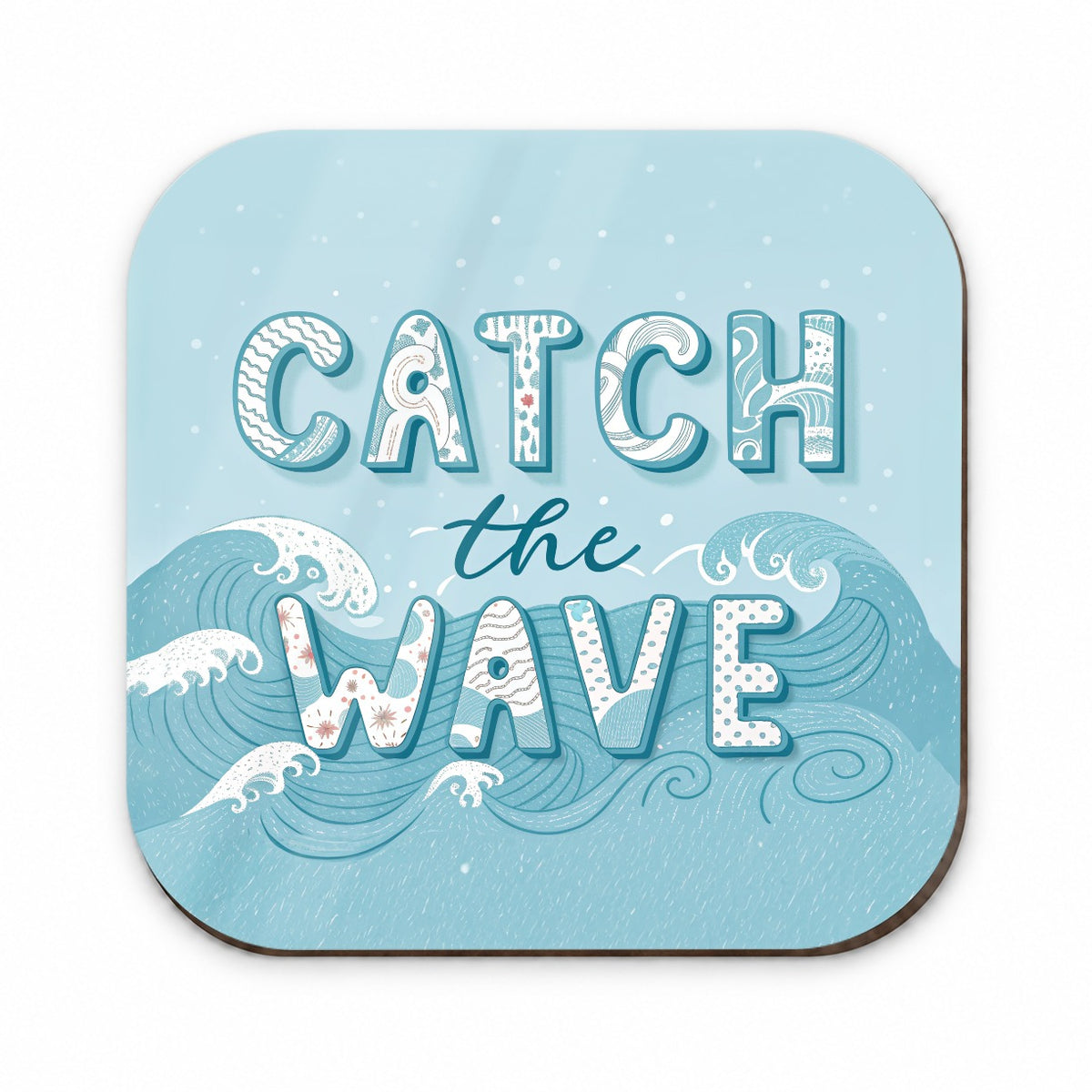 Catch The Wave Ocean Fridge Magnet
