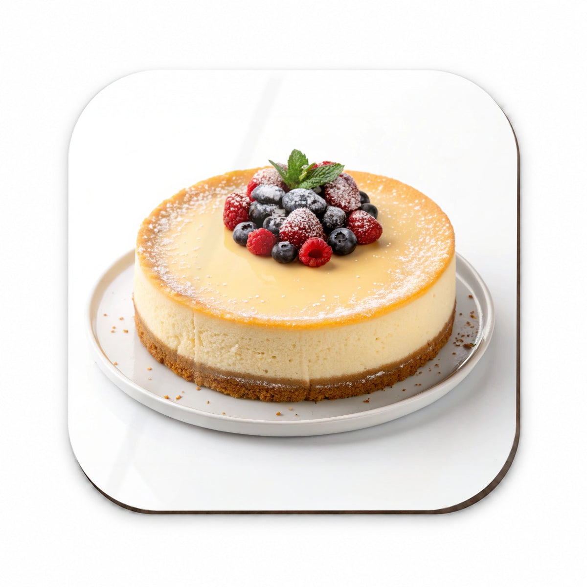 Cheesecake Berries Fridge Magnet