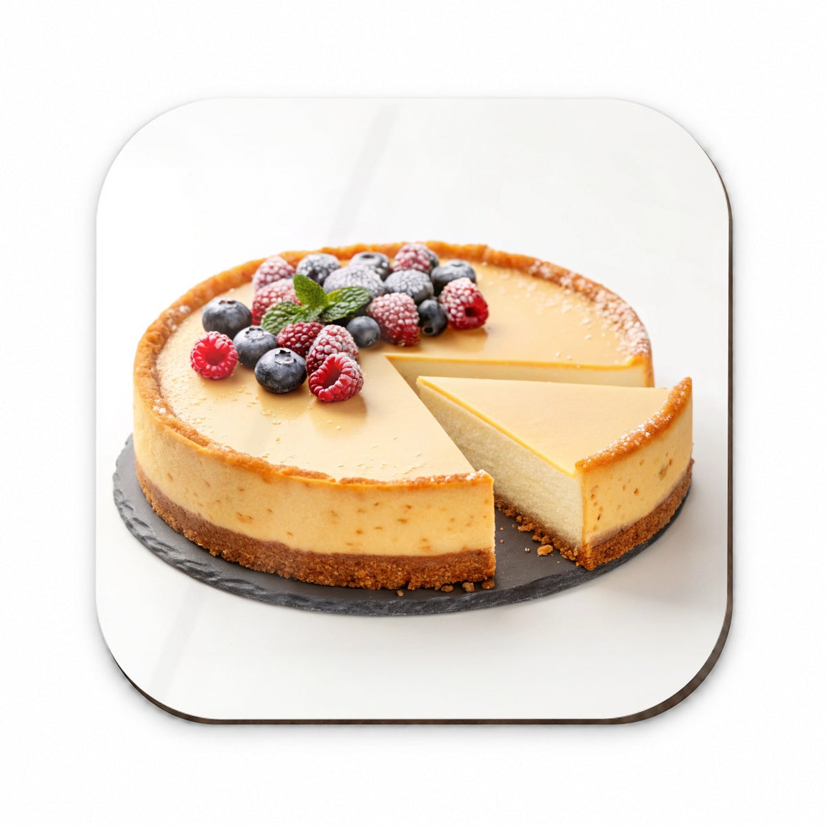 Cheesecake Fruit Slice Fridge Magnet