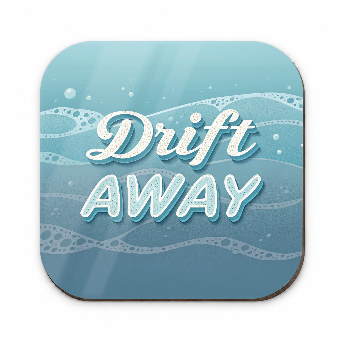 Drift Away Sea Foam Ocean Fridge Magnet