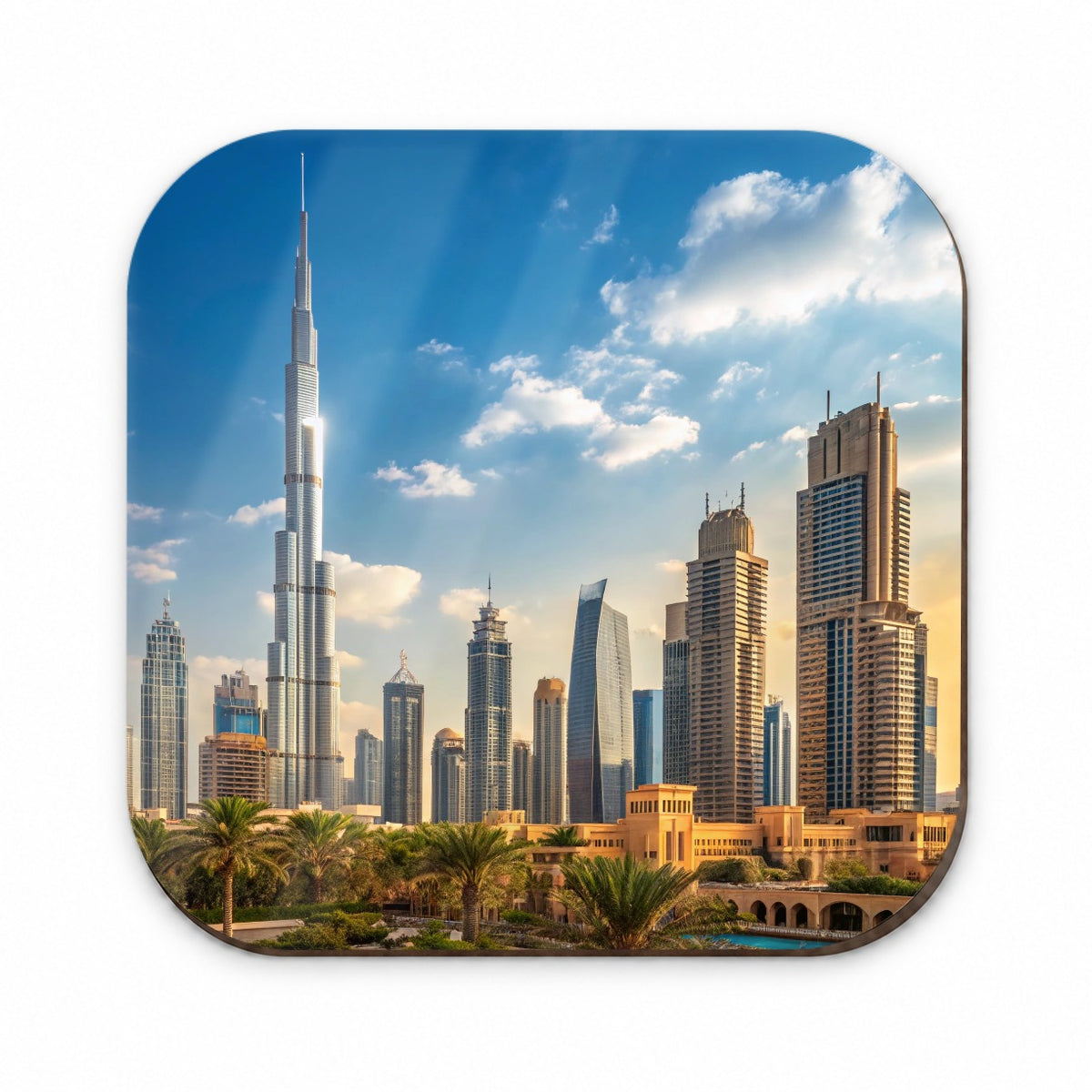 Dubai United Arab Emirates City Travel Fridge Magnet