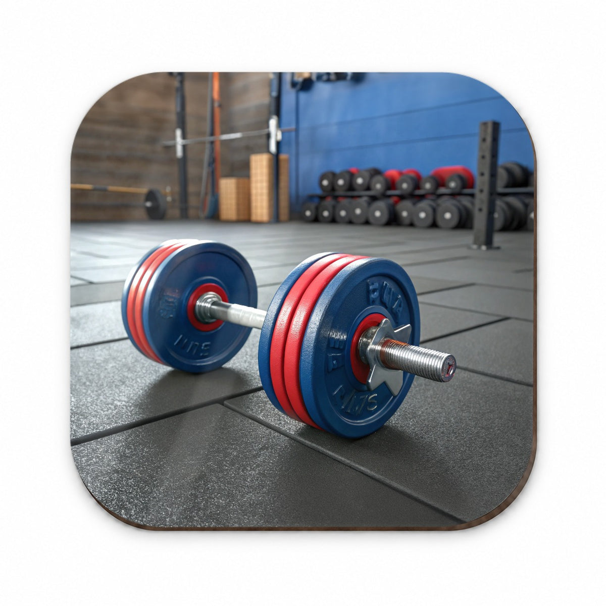 Dumbbells Workout Exercise Gym Fridge Magnet