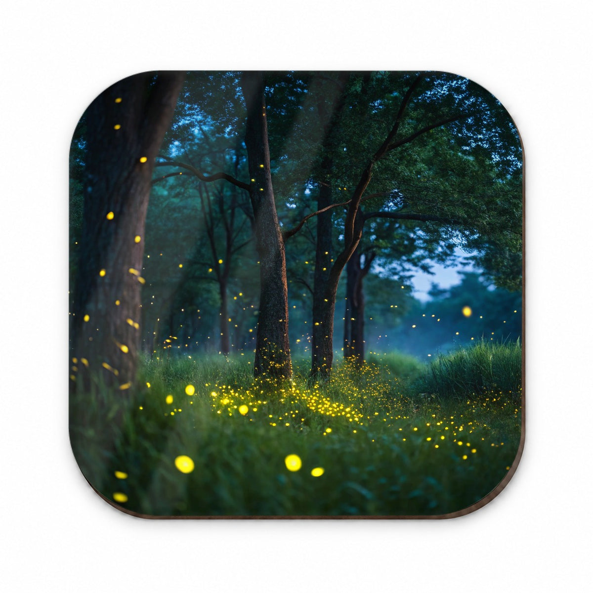 Fireflies At Night Fridge Magnet