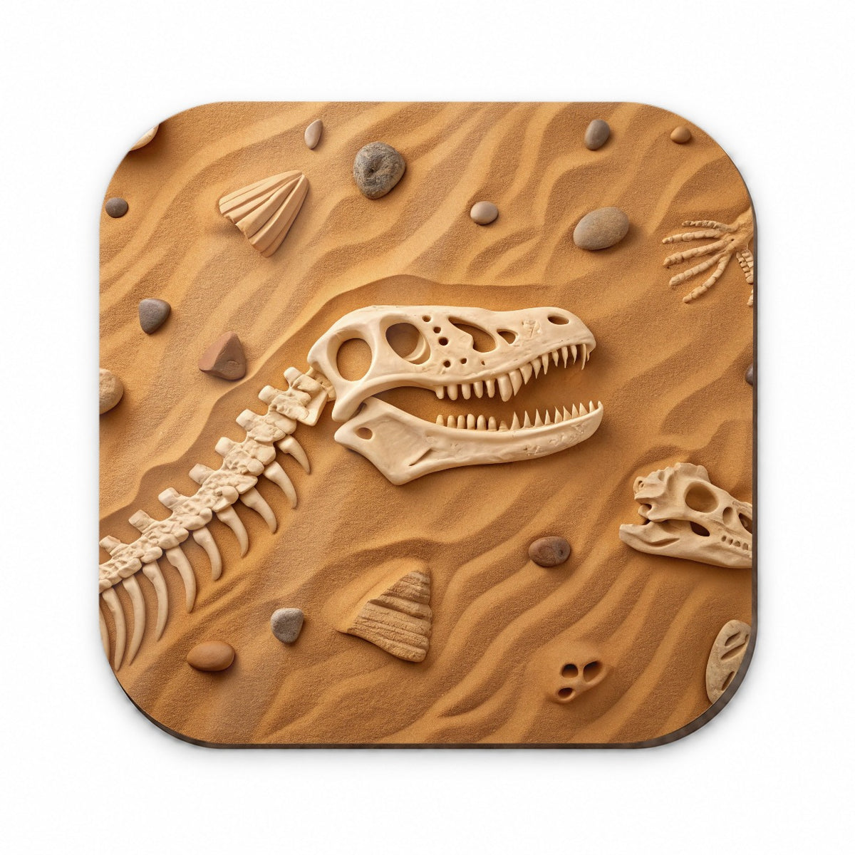 Fossils Dinosaur Bones Fridge Magnet